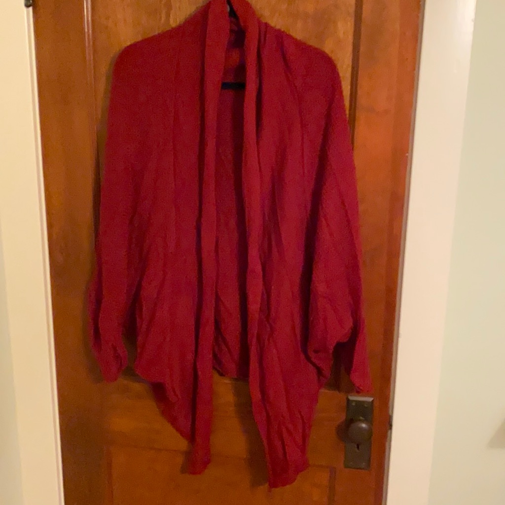 Brand New Red Cardigan